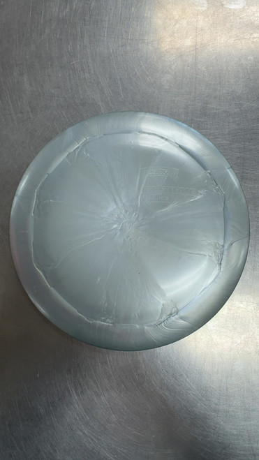 Vist Large View of Product Image Which is Used Discraft LEDGESTONE NUKE Disc Golf Driver Grey