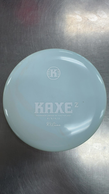 Vist Large View of Product Image Which is Used Kastaplast K1 LINE KAXE Z Disc Golf Driver Carolina Blue