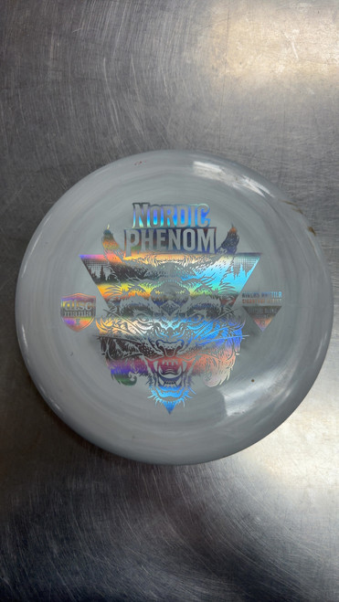 Vist Large View of Product Image Which is Used Discmania NIKLAS ANTTILA SIG SERIES NORDIC PHENOM Disc Golf Driver Grey