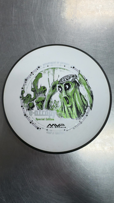 Vist Large View of Product Image Which is Used MVP SPEC ED ENTROPY Disc Golf Putter White