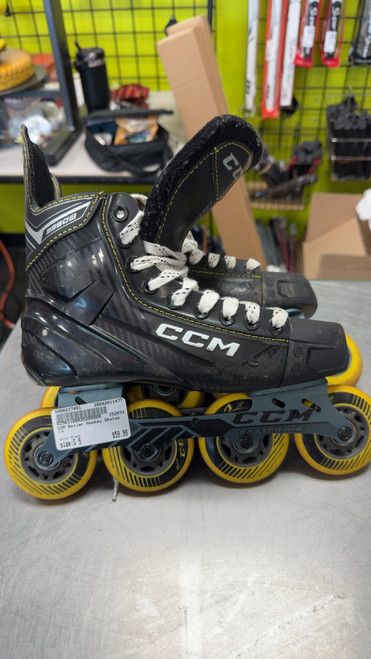 Vist Large View of Product Image Which is Used CCM Roller Hockey Skates Black Senior 5