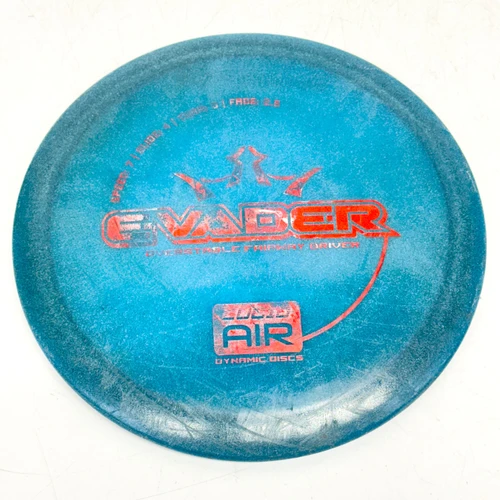Vist Large View of Product Image Which is Used Dynamic Discs LUCID AIR EVADER Disc Golf Driver Teal 156g