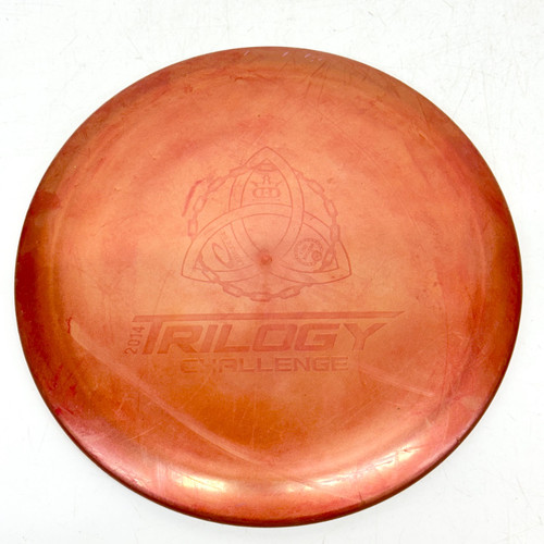 Vist Large View of Product Image Which is Used Dynamic Discs TRILOGY CHALLENGE THIEF Disc Golf Driver Copper 174g