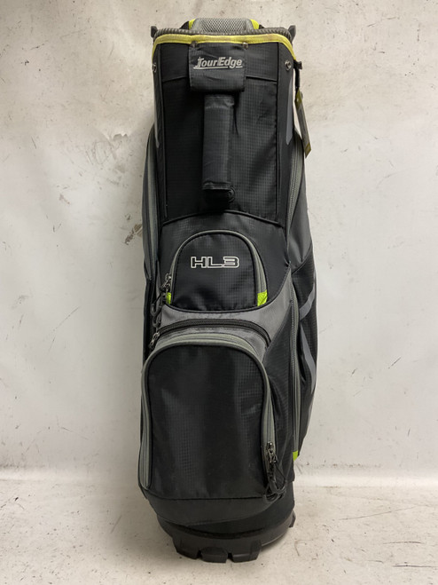 Vist Large View of Product Image Which is Used Tour Edge HL3 Mens Cart Bag Black And Optic Yellow