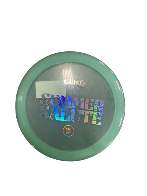 Vist Large View of Product Image Which is Used Clash Discs CLASH DISC Disc Golf Driver Teal