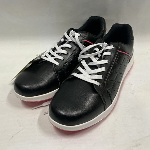 Vist Large View of Product Image Which is Used Etonic LG300BP Womens Golf Shoes Black Senior 8.5