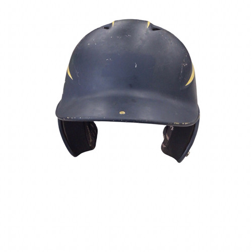 Vist Large View of Product Image Which is Used Mizuno BATTING HELMET Batting Helmet No Mask Navy Blue One Size