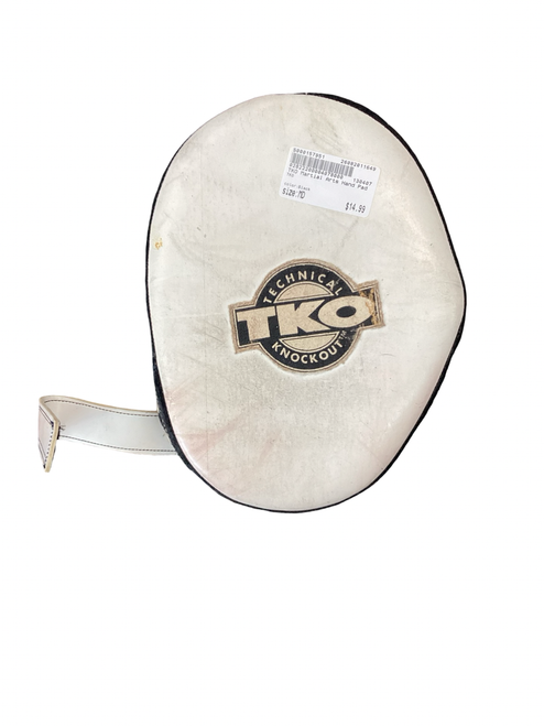 Vist Large View of Product Image Which is Used TKO Martial Arts Hand Pads Black MD
