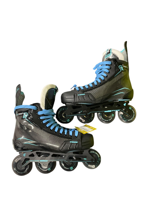 Vist Large View of Product Image Which is Used Bauer BAUER TOUR VOLT KV2 SZ 10 INLINE SKATES Senior Rec Fitness Skates Black Senior 10