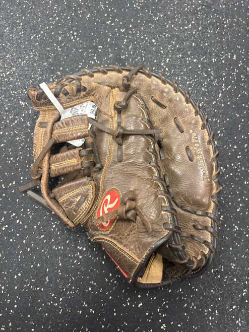 Vist Large View of Product Image Which is Used Rawlings PPBDCT BB/SB First Base RH Throw Brown 12 1/2"