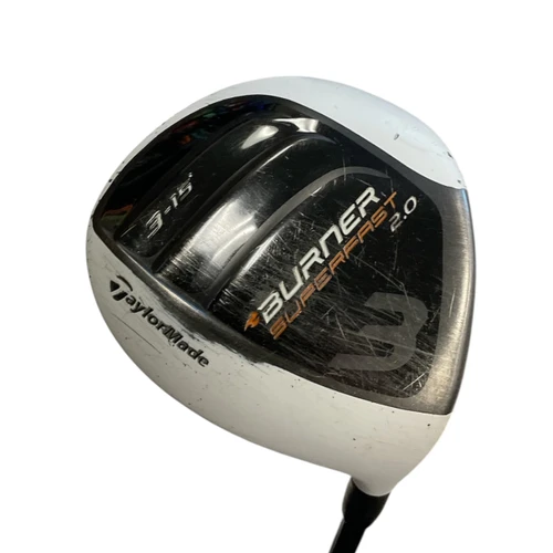 Vist Large View of Product Image Which is Used Taylormade BURNER SUPERFAST 2.0 Mens Fairway Wood RH 3 Wood