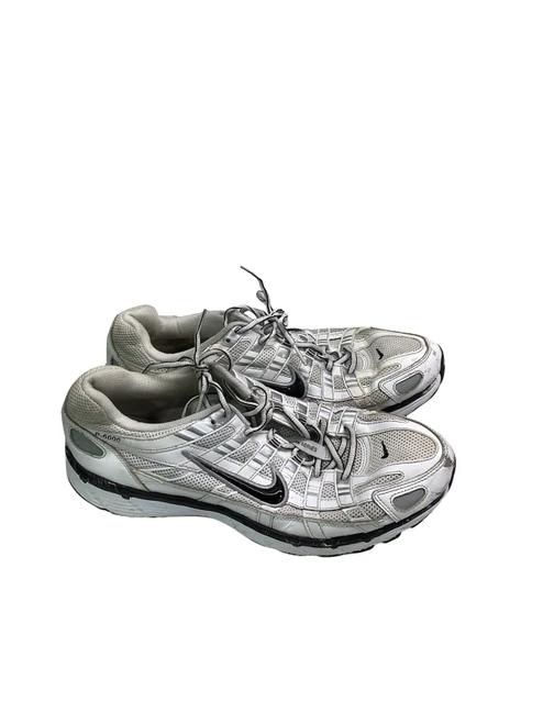 Vist Large View of Product Image Which is Used Nike P-6000 RUNNING SHOE Running/X-Train Shoes M White Senior 12