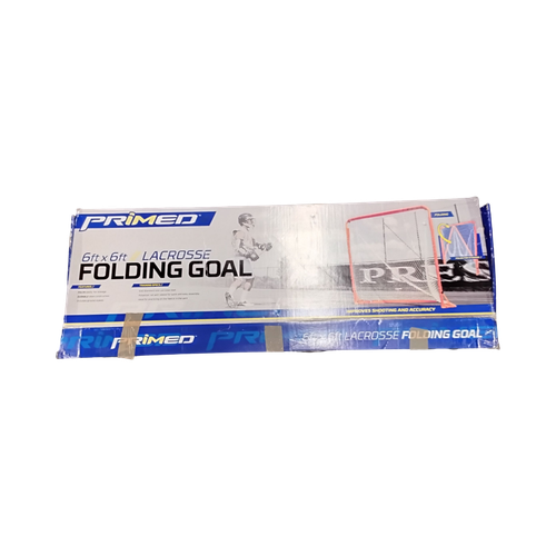 Vist Large View of Product Image Which is Used Primed Lacrosse 6x6 Foldable Goal