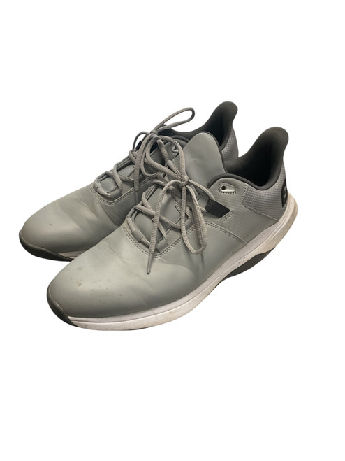 Vist Large View of Product Image Which is Used Foot Joy PROLITE SPIKELESS Mens Golf Shoes Grey Senior 11