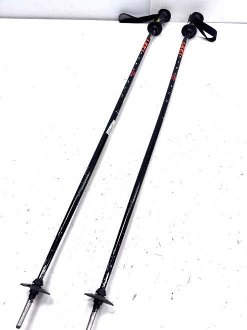 Vist Large View of Product Image Which is Used LEKI Mens DH Ski Pole Black 120 cm / 48 in