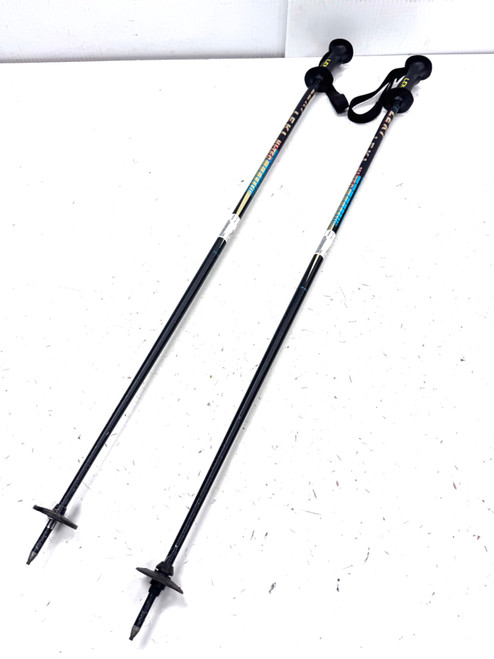 Vist Large View of Product Image Which is Used LEKI Mens DH Ski Pole Black 115 cm / 46 in
