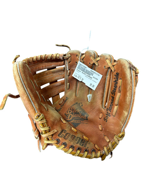 Vist Large View of Product Image Which is Used Cooper BLACK DIAMOND BB/SB Glove RH Throw Brown 10 1/2"