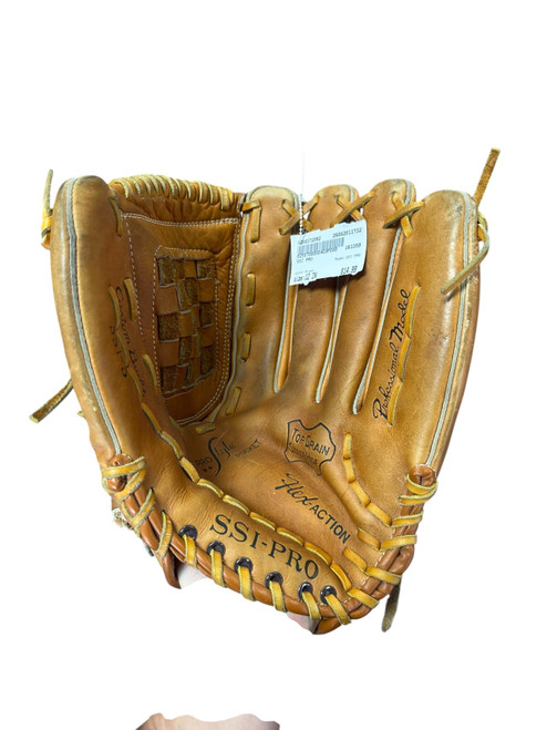 Vist Large View of Product Image Which is Used SSI PRO BB/SB Glove RH Throw Brown 12"