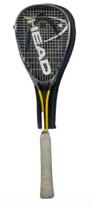 Vist Large View of Product Image Which is Used Head MAGNESIUM 1100 Adult Squash Racquet Grey 4 1/2"
