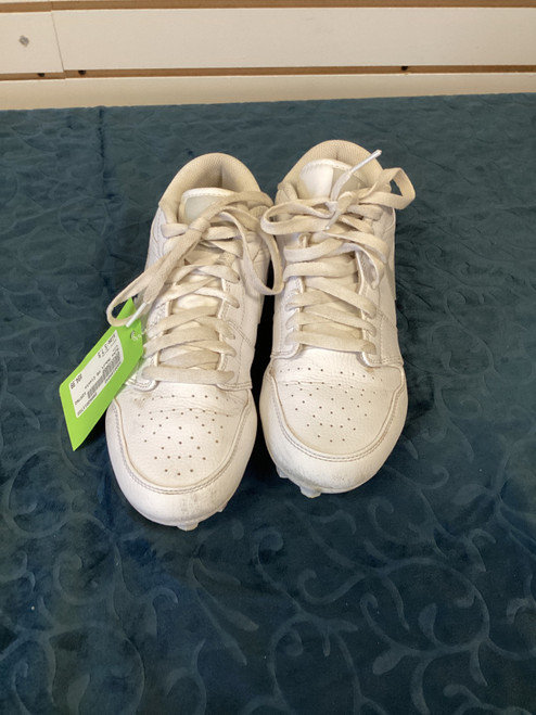 Vist Large View of Product Image Which is Used Nike Adult FB Cleats White Senior 7.5