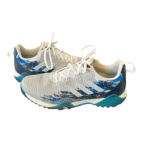 Vist Large View of Product Image Which is Used Adidas Mens Golf Shoes Grey Senior 9