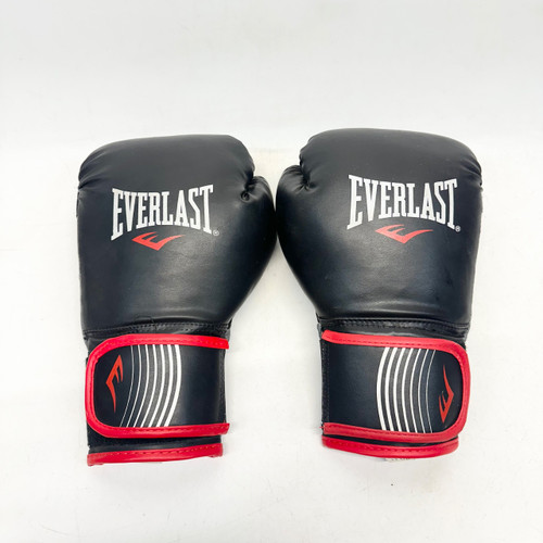 Vist Large View of Product Image Which is Used Everlast PRO STYLE Boxing Gloves Black Senior