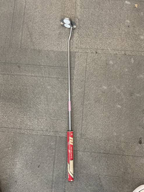 Vist Large View of Product Image Which is Used Odyssey WHITE HOT 2 BALL Mens Putter RH