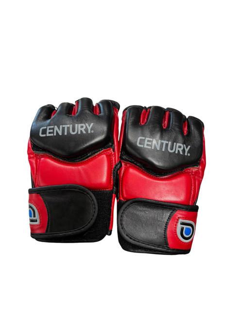 Vist Large View of Product Image Which is Used Century Martial Arts Gloves Black And Red MD