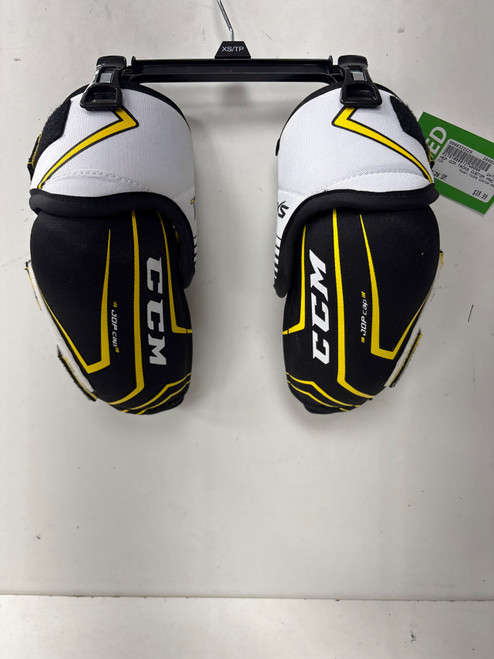 Vist Large View of Product Image Which is Used CCM TACKS CUSTOM PRO Senior Elbow Pads SM