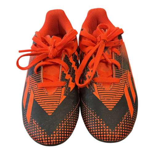 Vist Large View of Product Image Which is Used Adidas Soccer Cleats Orange Junior 01