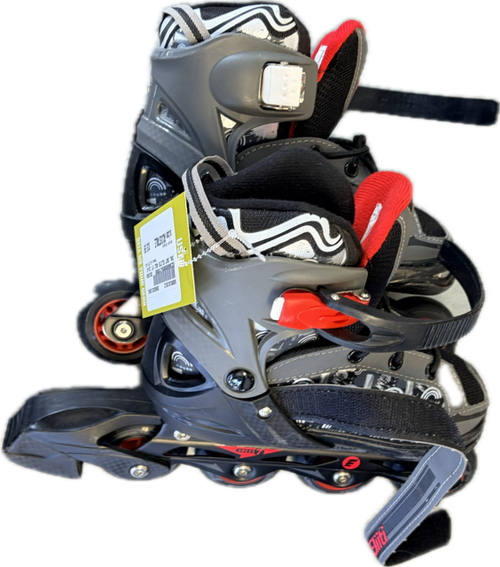 Vist Large View of Product Image Which is Used ELITE ADJ Junior Rec Fitness Skates Black Adjustable