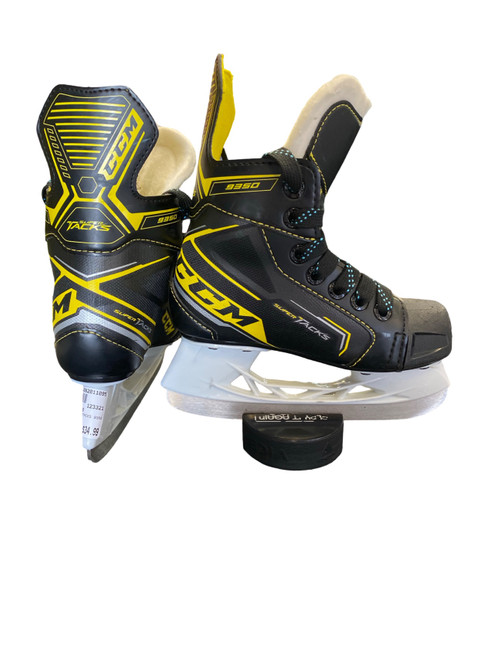 Vist Large View of Product Image Which is Used CCM SUPERTACKS 9350 Youth Hockey Skate Youth 11.0