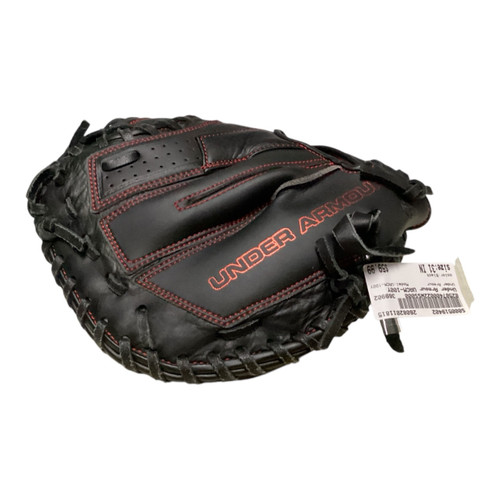 Vist Large View of Product Image Which is Used Under Armour UACM-100Y BB/SB Catchers RH Throw Black 31"