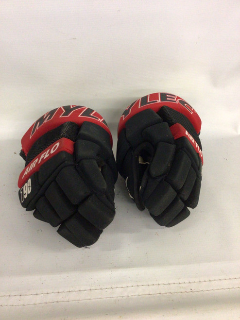 Vist Large View of Product Image Which is Used Mylec AIR FLO 790 Junior Gloves Black 13"