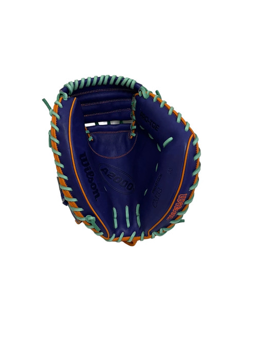 Vist Large View of Product Image Which is Used Wilson A2000 CM33 33" RHT BB Catchers Mitt