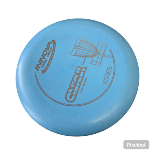 Vist Large View of Product Image Which is Used Innova AVIAR PUTTER Disc Golf Putter Carolina Blue