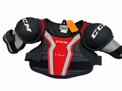 Vist Large View of Product Image Which is Used CCM YT-9 Junior Shoulder Pads MD