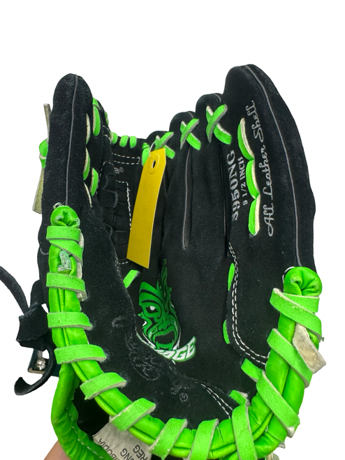 Vist Large View of Product Image Which is Used Rawlings SAVAGE BB/SB Glove T-ball Black 9 1/2"