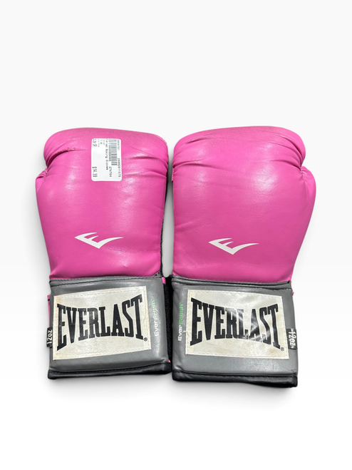 Vist Large View of Product Image Which is Used Everlast Boxing Gloves Pink Senior
