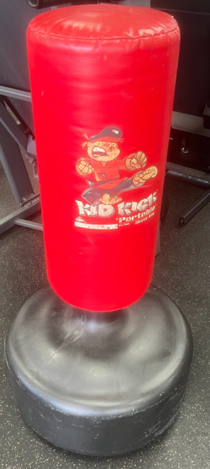 Vist Large View of Product Image Which is Used KID KICK Boxing Heavy Bag Red 50 lb
