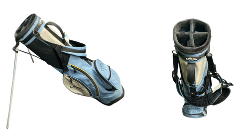 Vist Large View of Product Image Which is Used Callaway STAND BAG Jr Stand Bag Carolina Blue