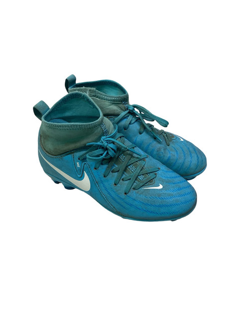 Vist Large View of Product Image Which is Used Nike Soccer Cleats Carolina Blue Junior 01