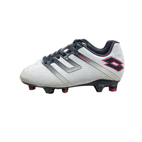 Vist Large View of Product Image Which is Used Lotto Soccer Cleats White Youth 12.0