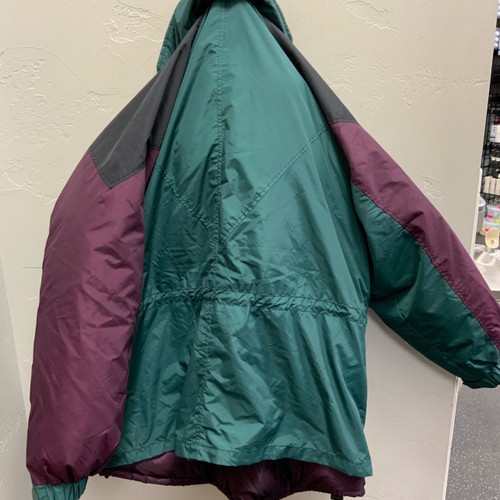Vist Large View of Product Image Which is Used Columbia Outerwear Heavy Jacket M Teal XL