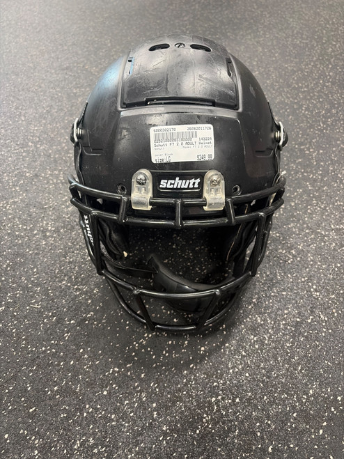 Vist Large View of Product Image Which is Used Schutt F7 2.0 ADULT FB Helmet Black LG