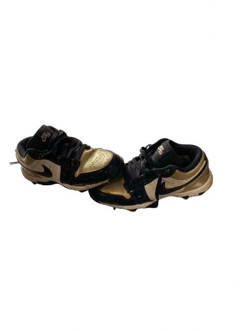 Vist Large View of Product Image Which is Used Nike JORDAN1 LOW BB/SB Cleats Gold Youth 06.0