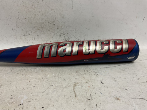Vist Large View of Product Image Which is Used Marucci MSBC9Y5A BB/SB USSSA 2 5/8 Bat White/Red/Navy 32"