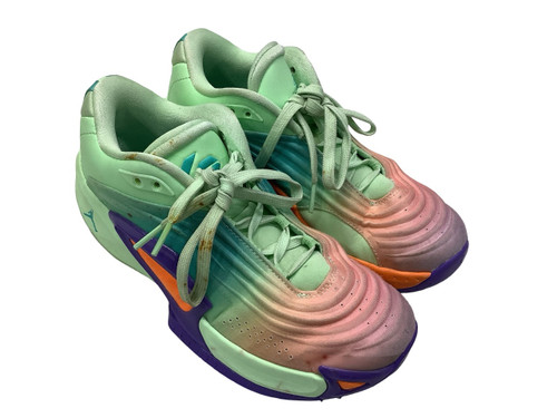 Vist Large View of Product Image Which is Used Jordan Basketball Shoes Y Green Youth 06.5