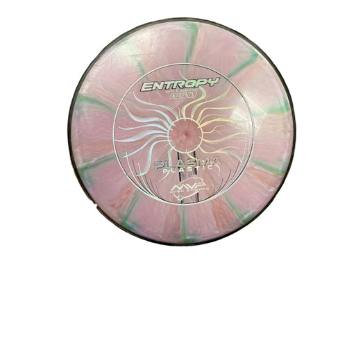 Vist Large View of Product Image Which is Used MVP PLASMA PLASTIC ENTHROPY Disc Golf Putter Purple