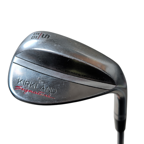 Vist Large View of Product Image Which is Used Kirkland Signature MILLED FACE TECH Golf Wedge Mens Right Hand 56 Degree